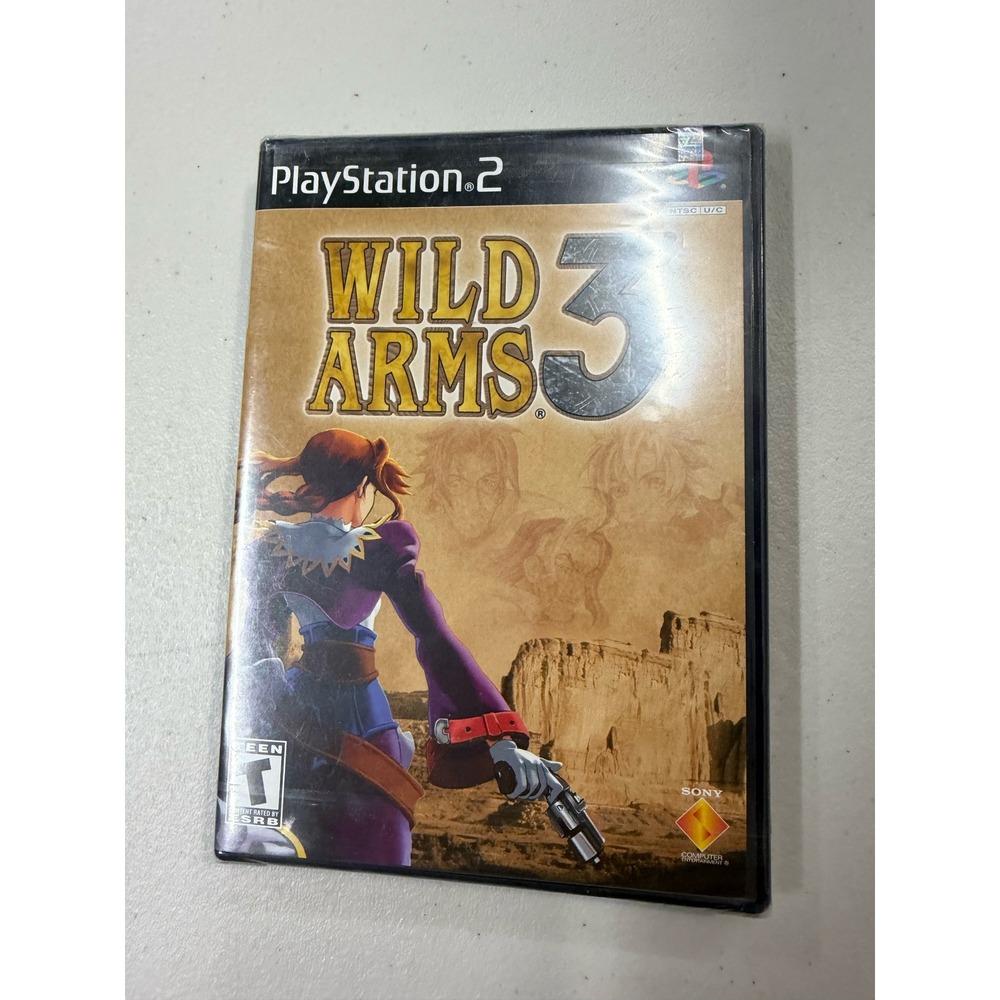 Wild Arms 3 Sony PlayStation 2 PS2 2002 RPG Brand New Factory Sealed SCUS-97203